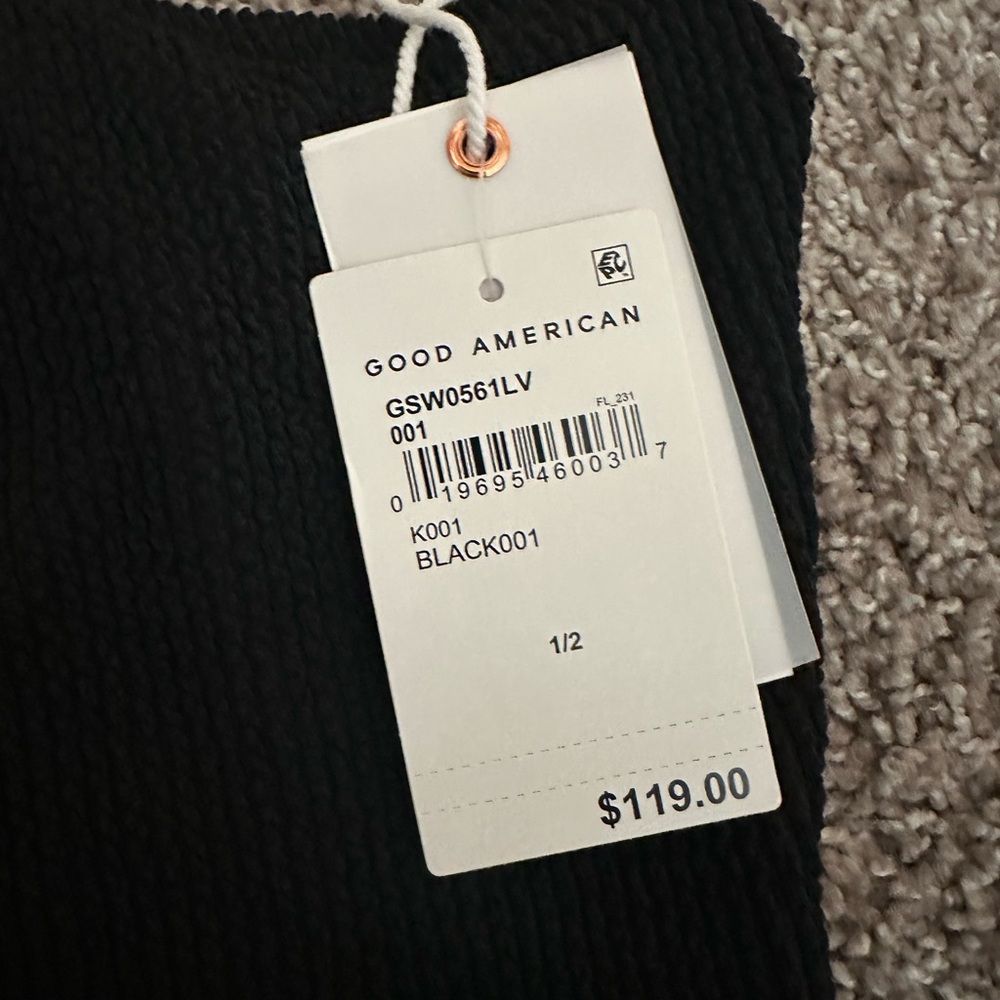 Good American Black coverup